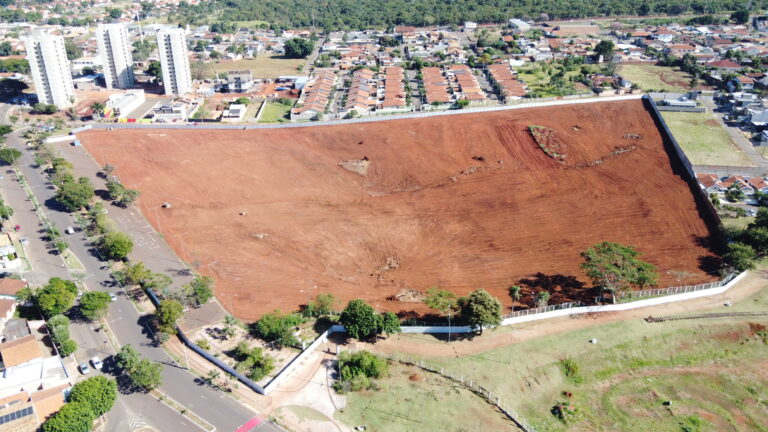 Foram retirados 350 caminhões de lixo e entulho dos 5 hectares